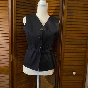 Mackintosh x Le Kilt belted vest